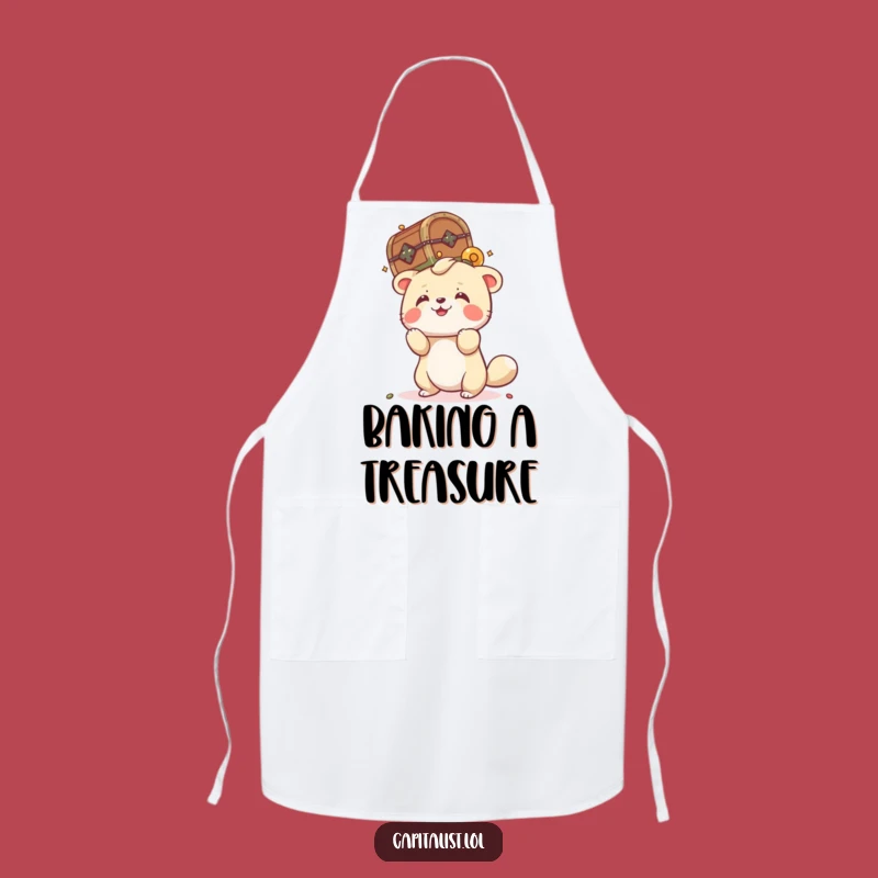 Funny Chef Animal Balancing Treasure Apron - Cook Up Fun with this Funny Gift!