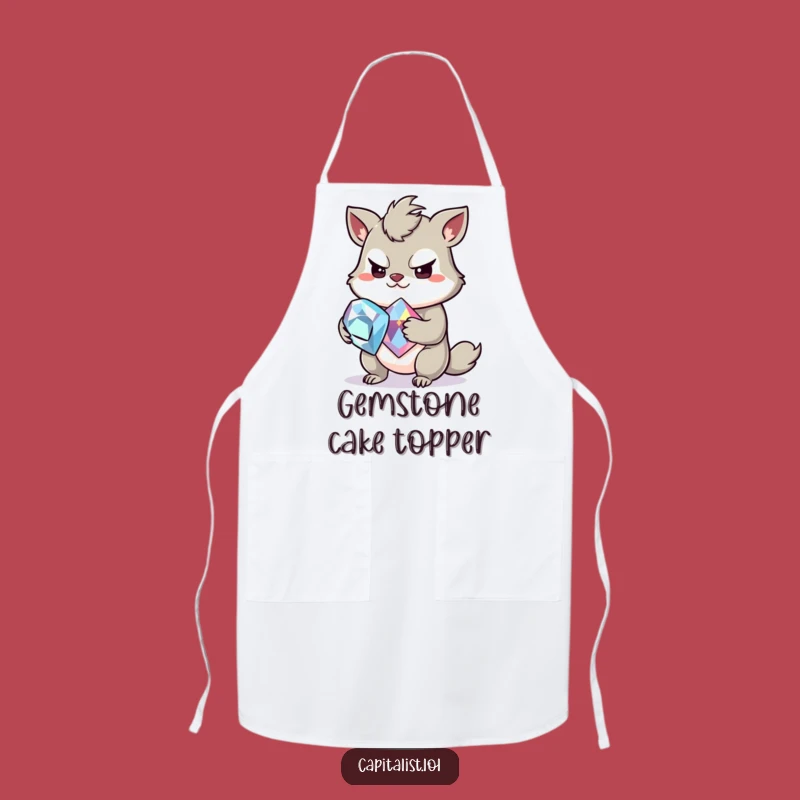 Funny Greedy Chef Animal Apron - Cook with Sparkle using this Funny Gift!