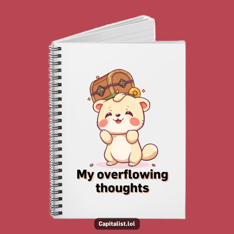 Funny Notebook: Playful Animal Balancing Treasure - Jot Down Adventures with this Funny Gift!